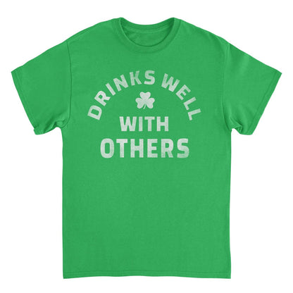 St. Patricks Day Drinks Well with Others T-Shirt Officially Licensed