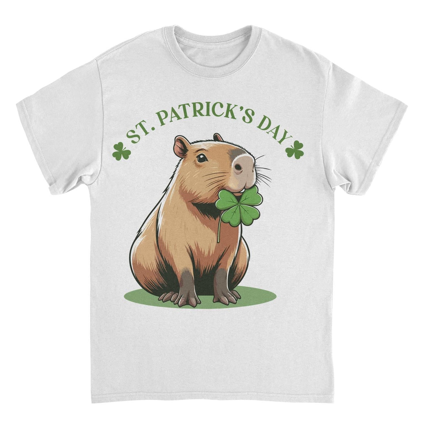 St. Patricks Day Capybara St T-Shirt Officially Licensed