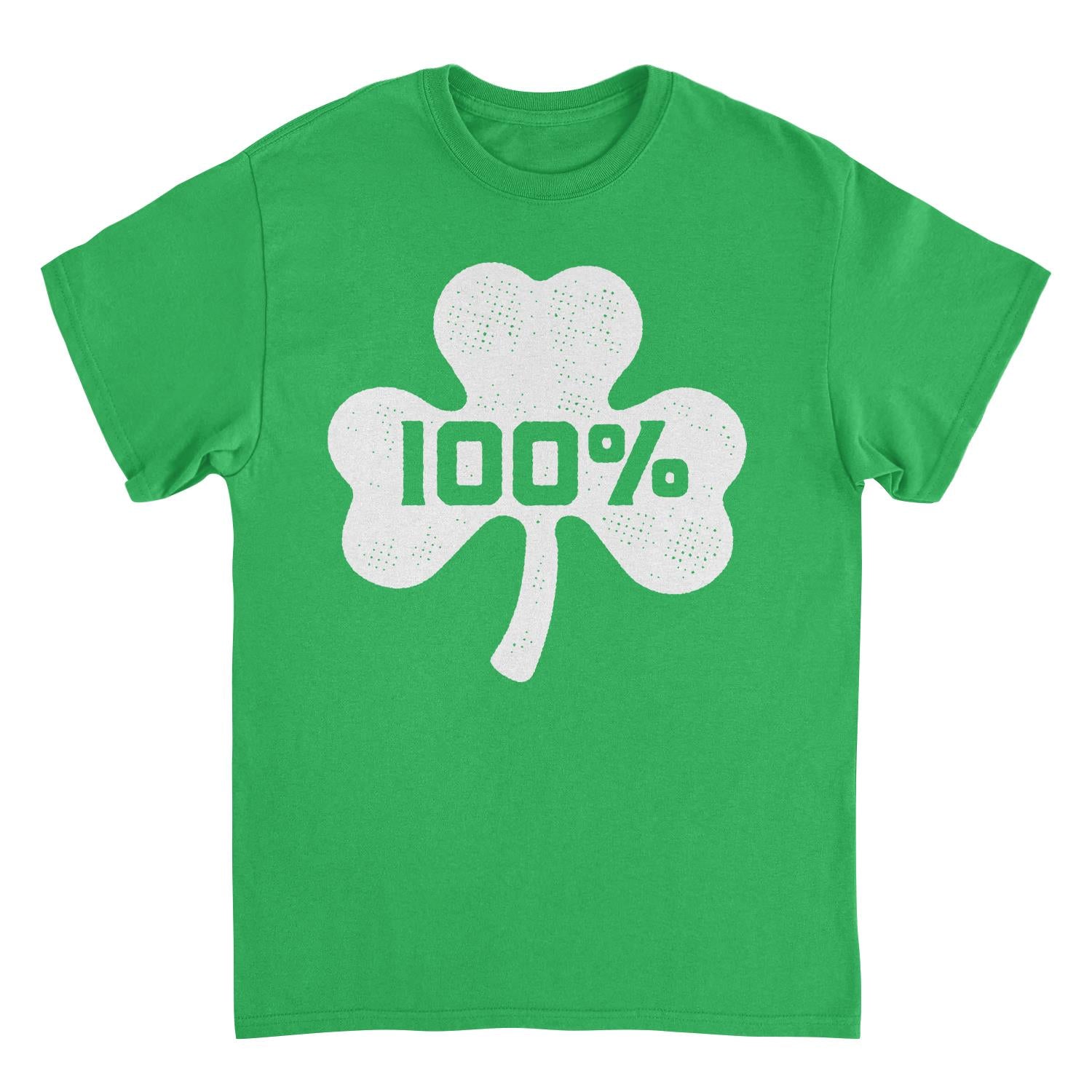 St. Patricks Day 100 Percent Irish T-Shirt Officially Licensed