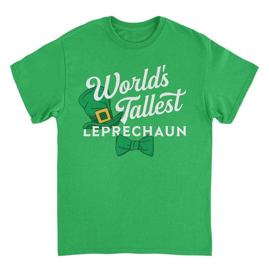 St. Patricks Day World's Tallest Leprechaun T-Shirt Officially Licensed