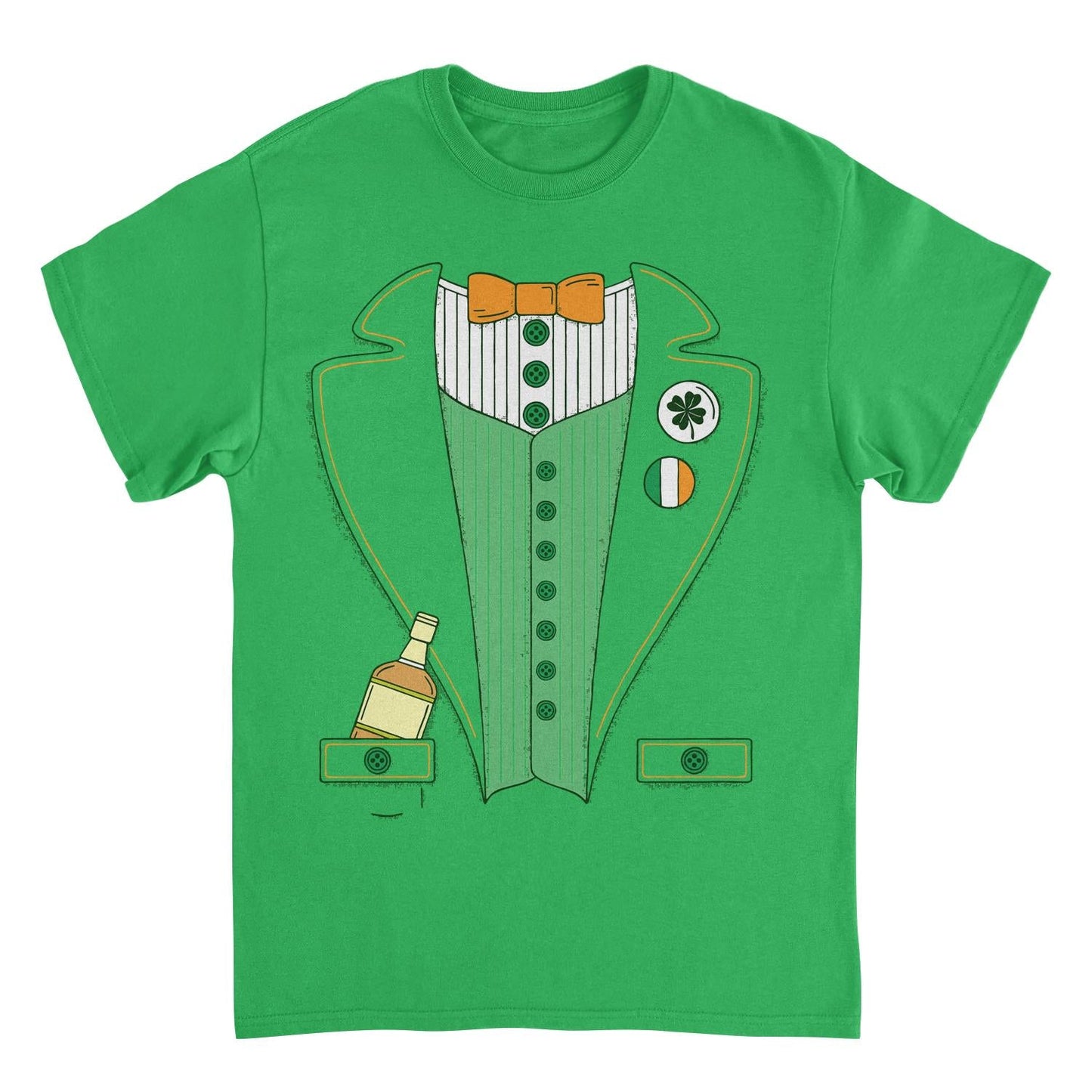 St. Patricks Day Irish Leprechaun Suit T-Shirt Officially Licensed