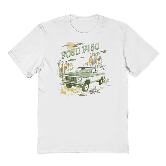 Ford Vintage F150 Mens T Shirt White