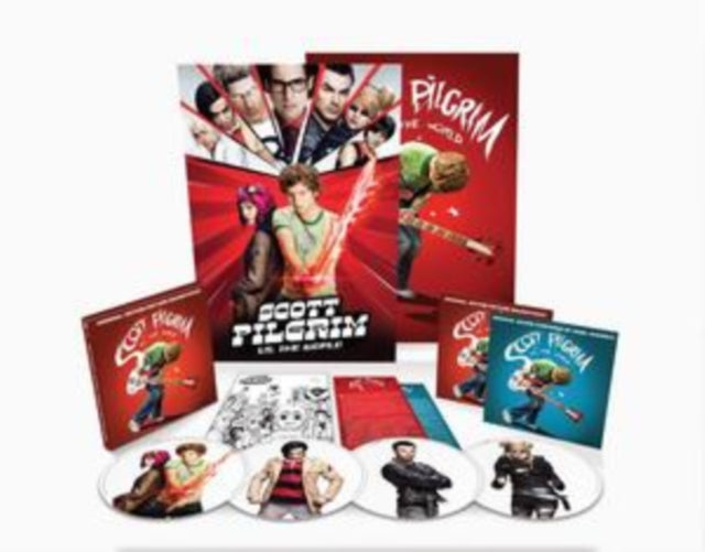 Various Artists - Scott Pilgrim Vs. The World (Seven Evil Exes Edition) (4 Picture Discs) - LP Vinyl Record
