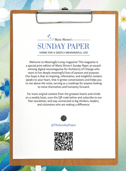 Maria Shriver's Meaningful Living - Faith & Spirituality, Family Values & Relationships, Age With Confidence, Find Purpose & Fulfillment, Women's Health & Wellness, Hoda Kotb On New Beginnings & More!