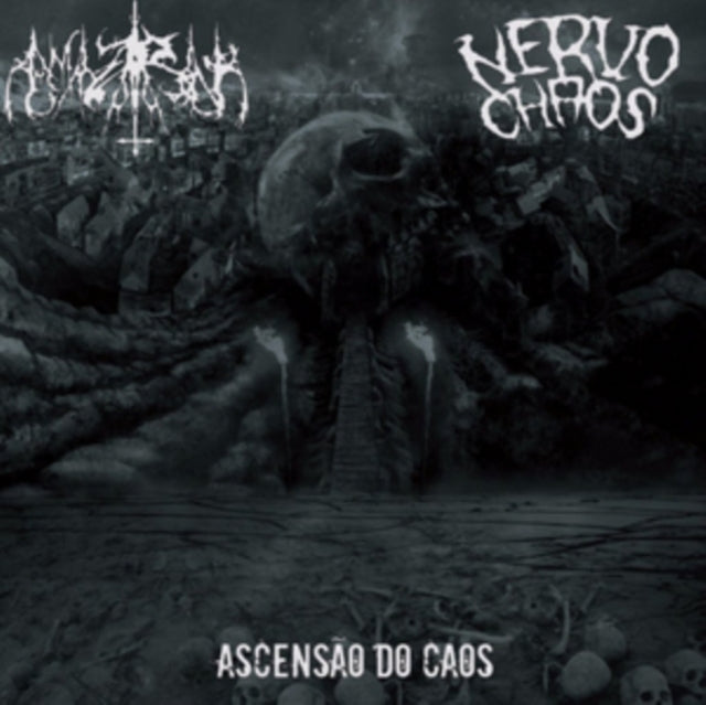 Nervochaos / Amazarak - Ascencao Do Caos - LP Vinyl Record
