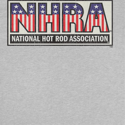 NHRA National Hot Rod Association Mens T Shirt Sport Grey Officially Licensed