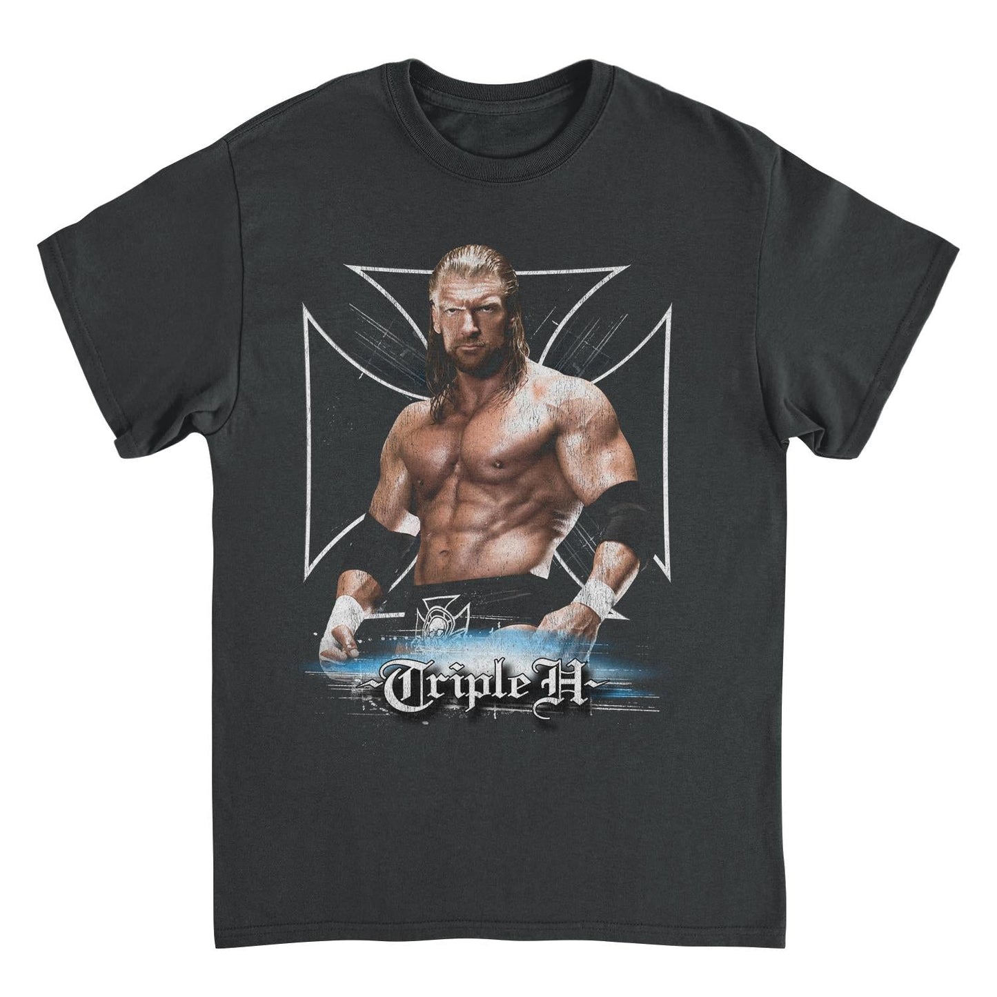 WWE HHH Triple H Mens T Shirt Black Officially Licensed