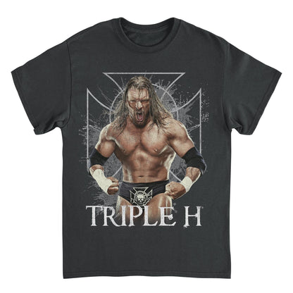 WWE Triple H Mens T Shirt Black Officially Licensed