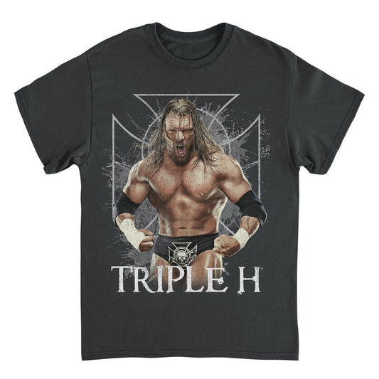 WWE Triple H Mens T Shirt Black Officially Licensed