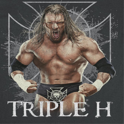 WWE Triple H Mens T Shirt Black Officially Licensed