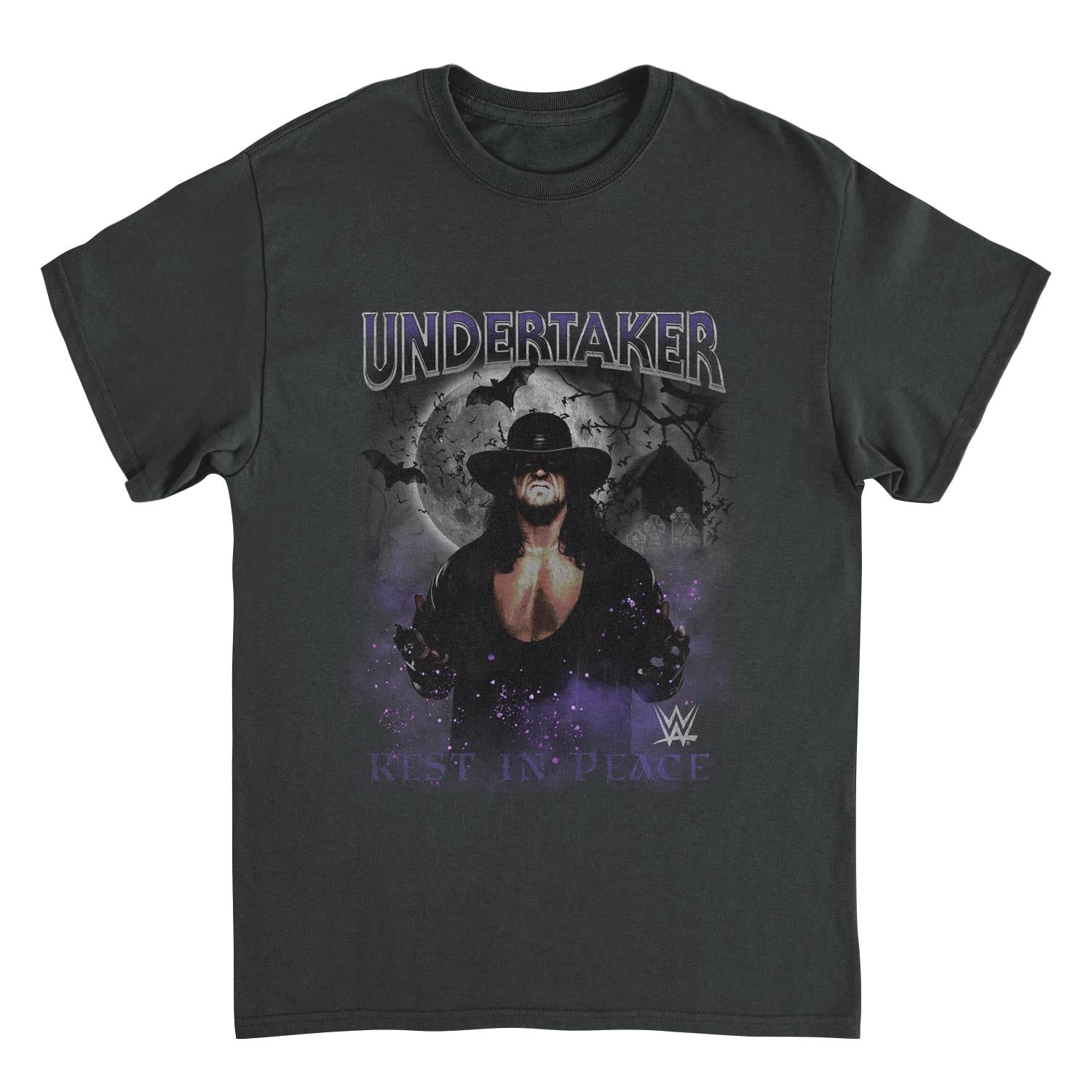 WWE Undertaker RIP Mens T Shirt Black Officially Licensed