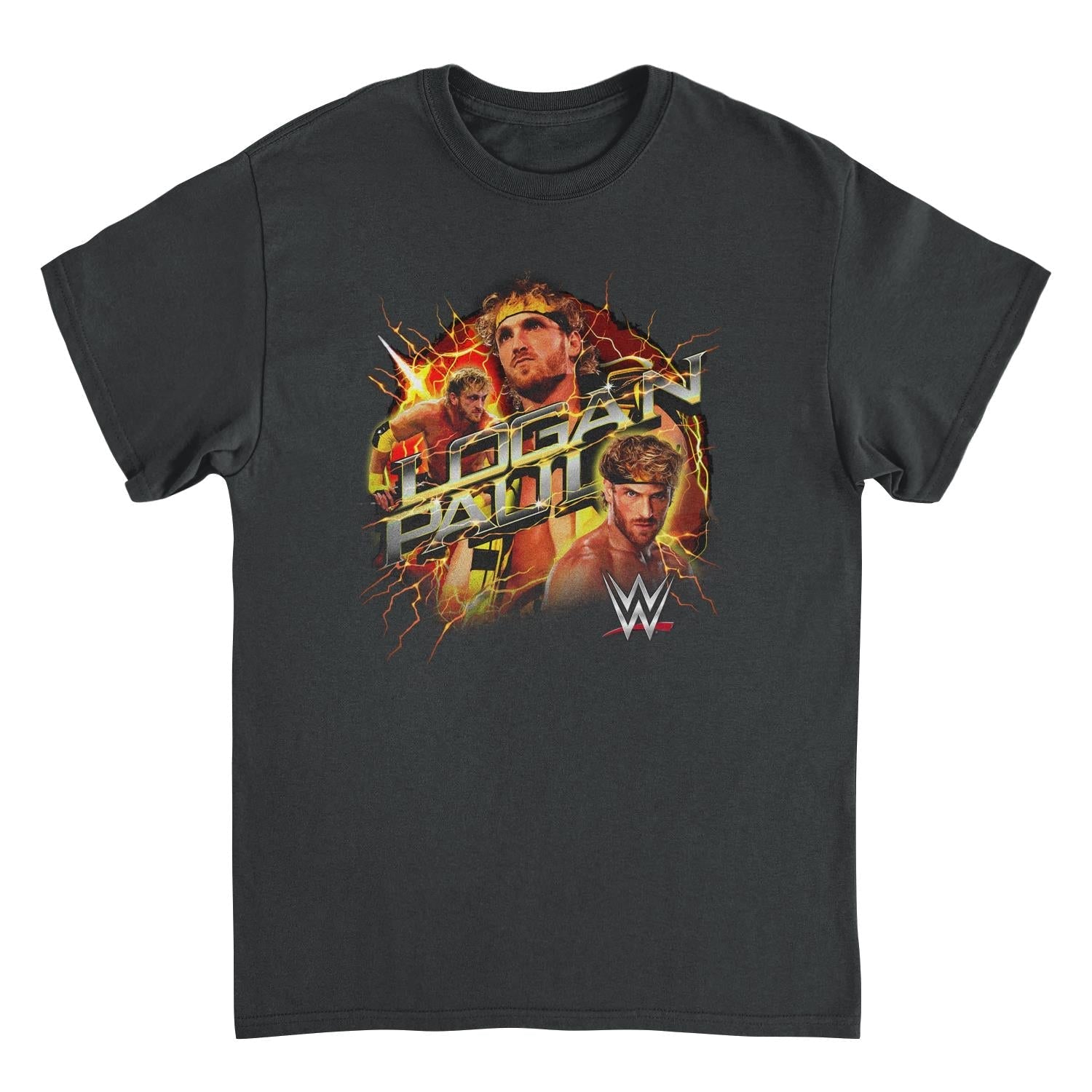 WWE Light it Up Mens T Shirt Black Officially Licensed