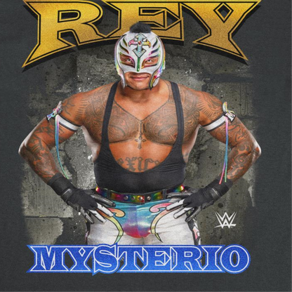 WWE Rey Mysterio Mens T Shirt Black Officially Licensed