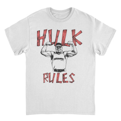 WWE Hulk Hogan Mens T Shirt White Officially Licensed