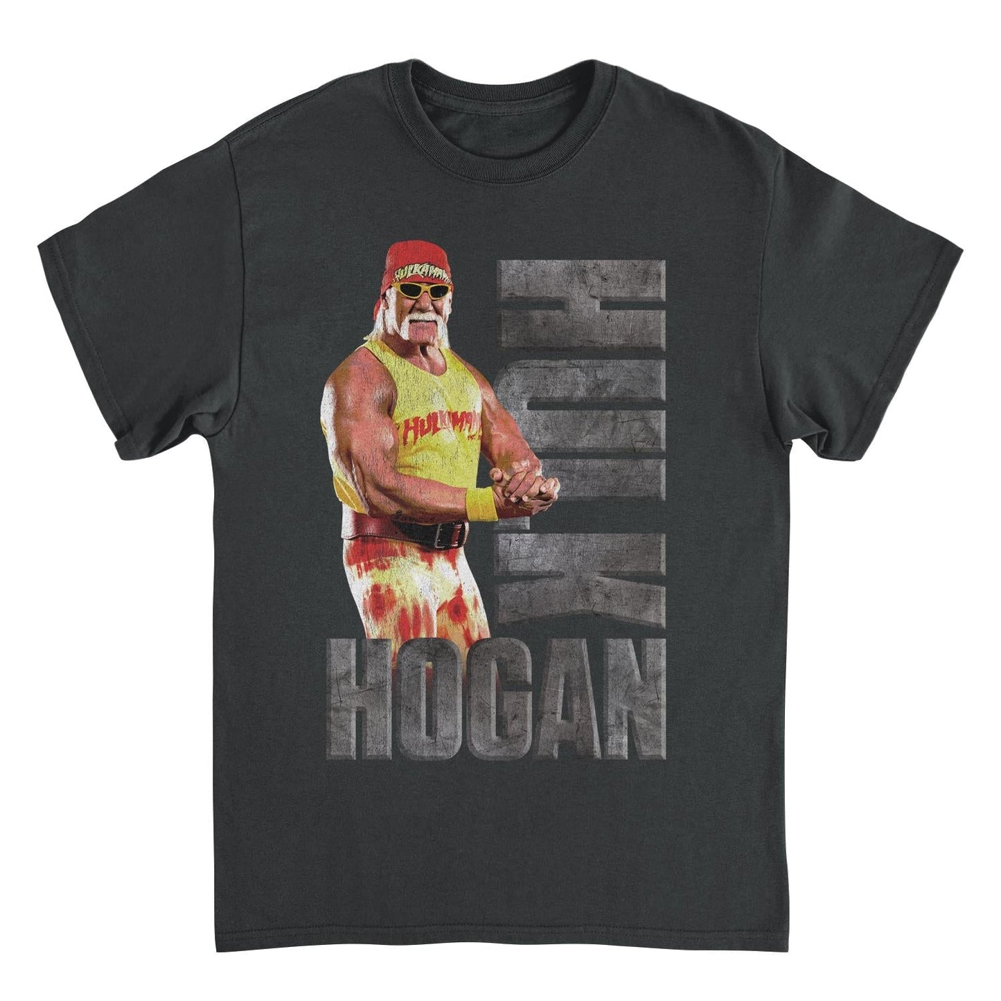 WWE Hulk Rules Mens T Shirt Black Officially Licensed