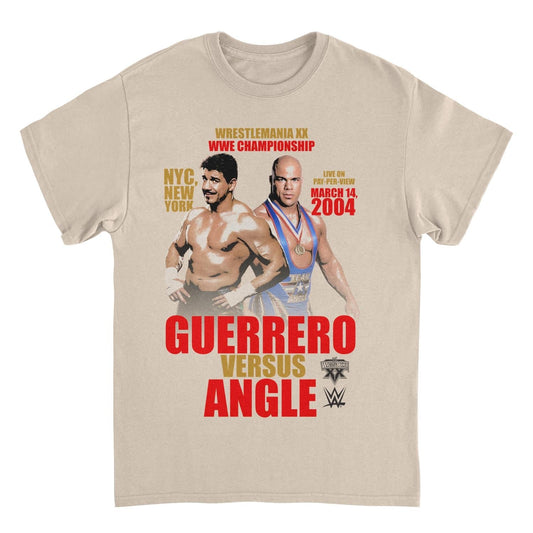 WWE Wrestlemania 20 Mens T Shirt Sand Officially Licensed