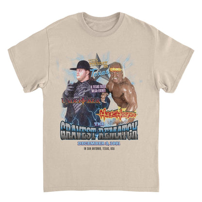 WWE Heavyweight Match Mens T Shirt Sand Officially Licensed