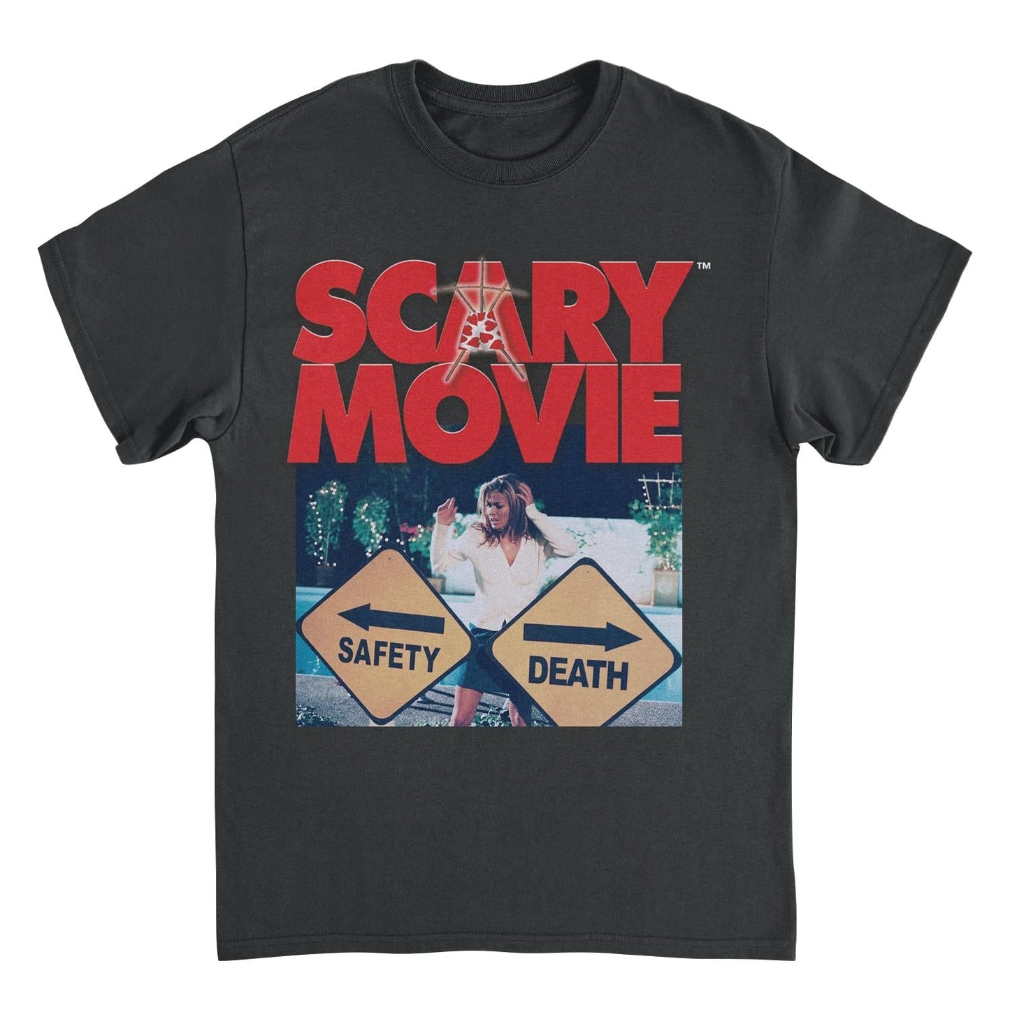 Scary Movie Paths Mens T Shirt Black Officially Licensed