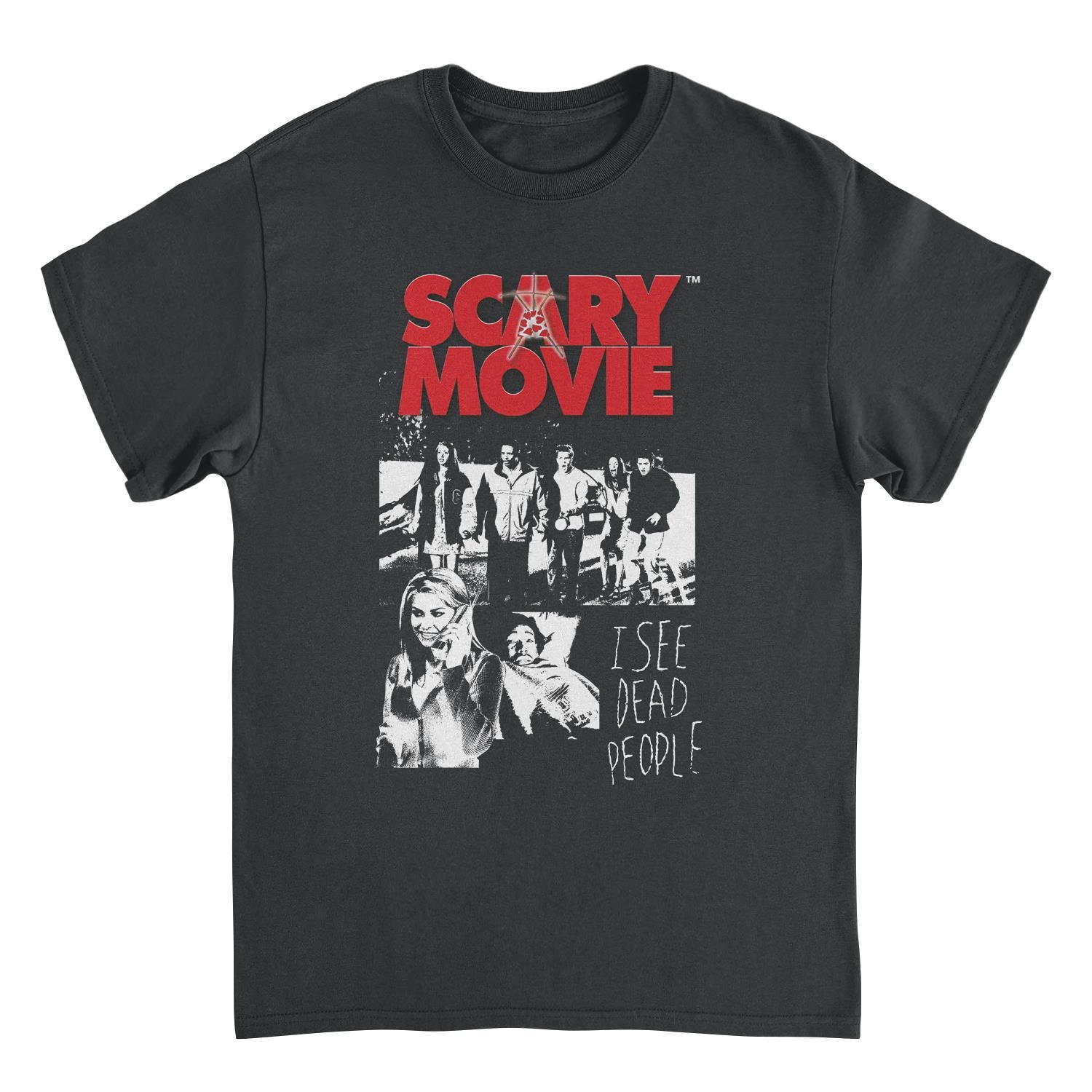 Scary Movie I See Dead People Mens T Shirt Black Officially Licensed