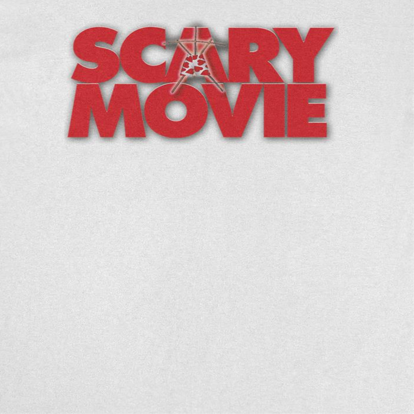Scary Movie Logo Mens T Shirt White Officially Licensed