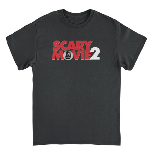 Scary Movie 2 Logo Mens T Shirt Black Officially Licensed