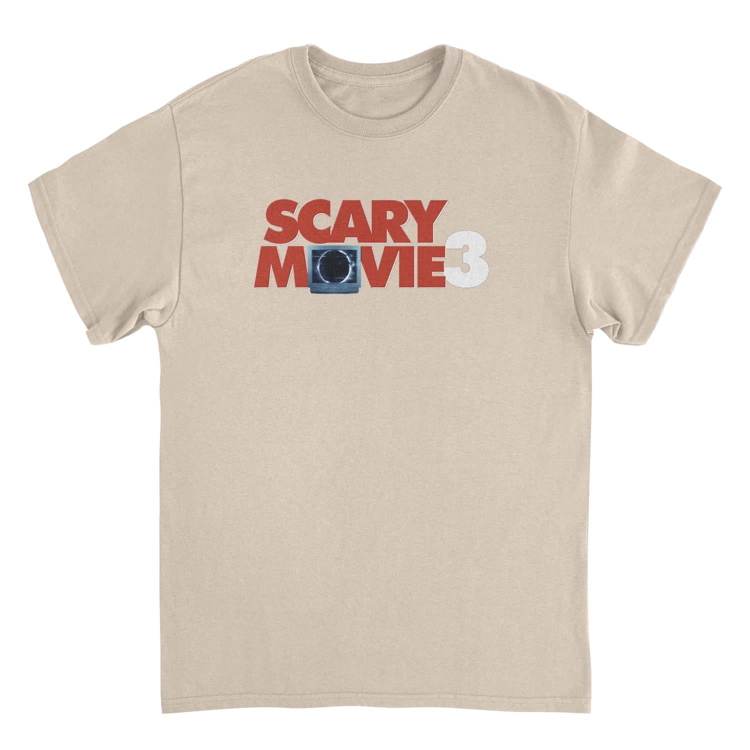 Scary Movie 3 Logo Mens T Shirt Sand Officially Licensed