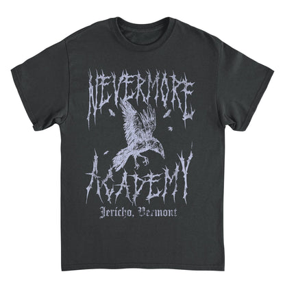 Wednesday Nevermore Academy T Shirt Black Officially Licensed