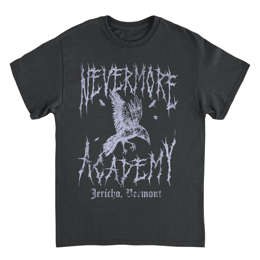 Wednesday Nevermore Academy T Shirt Black Officially Licensed