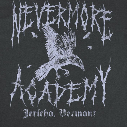 Wednesday Nevermore Academy T Shirt Black Officially Licensed