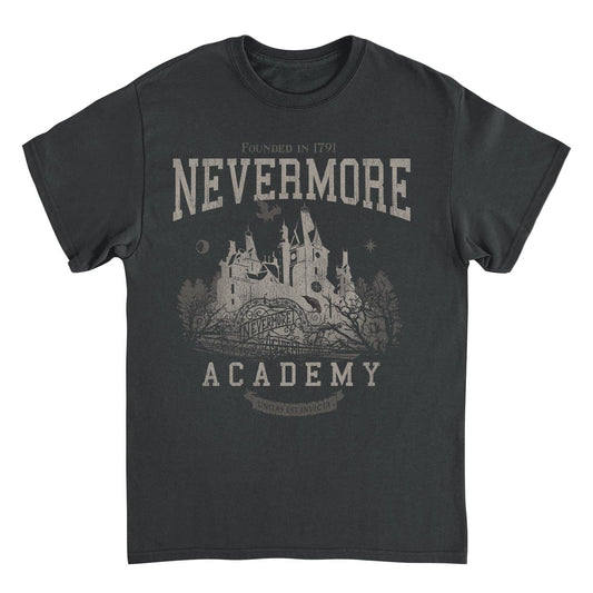 Wednesday Nevermore Pride T Shirt Black Officially Licensed