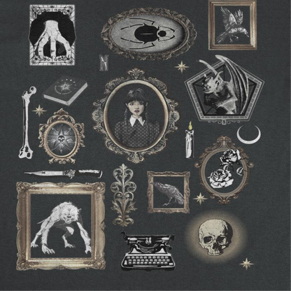 Wednesday Curios T Shirt Black Officially Licensed