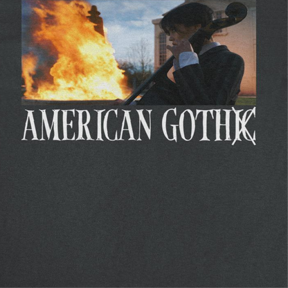 Wednesday American Goth T Shirt Black Officially Licensed