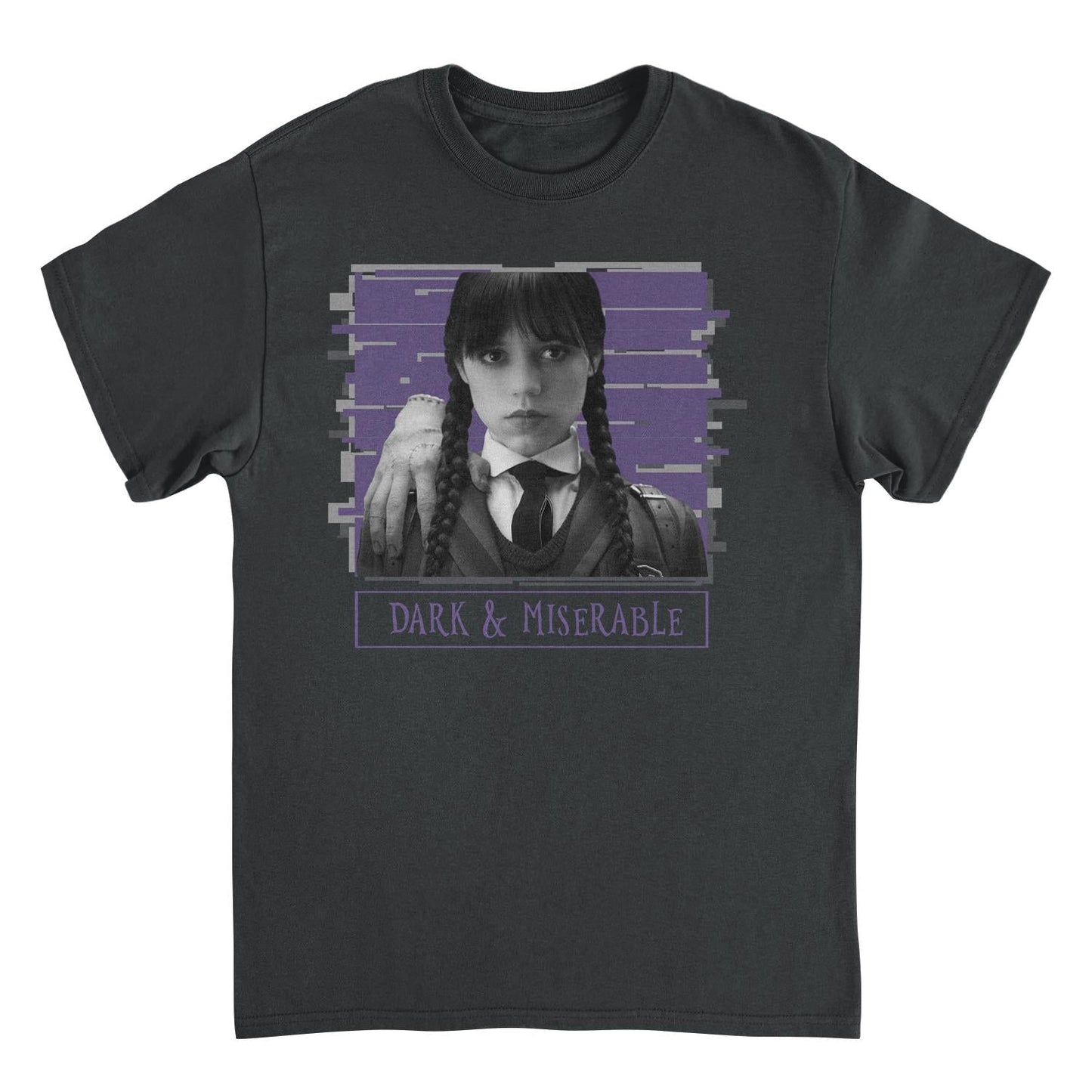 Wednesday Dead Inside T Shirt Black Officially Licensed