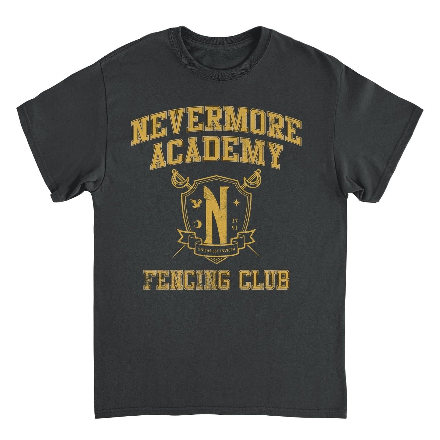 Wednesday Fencing 4 T Shirt Black Officially Licensed