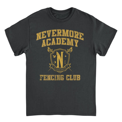 Wednesday Fencing 4 T Shirt Black Officially Licensed