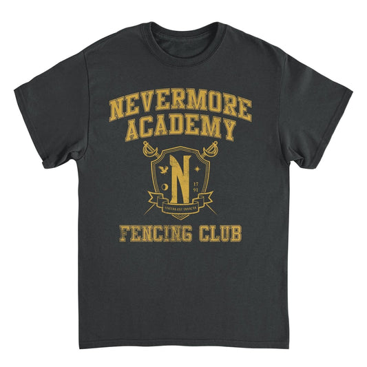 Wednesday Fencing 4 T Shirt Black Officially Licensed