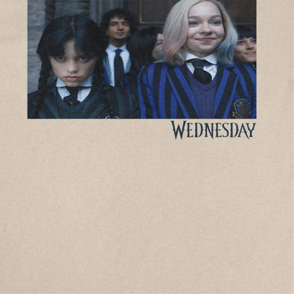 Wednesday Simple T Shirt Sand Officially Licensed