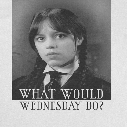 Wednesday WWWD Light T Shirt White Officially Licensed
