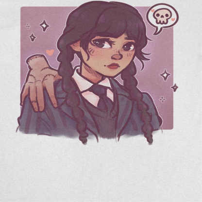 Wednesday Wednesday T Shirt White Officially Licensed