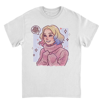 Wednesday Enid T Shirt White Officially Licensed