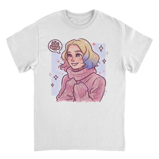 Wednesday Enid T Shirt White Officially Licensed