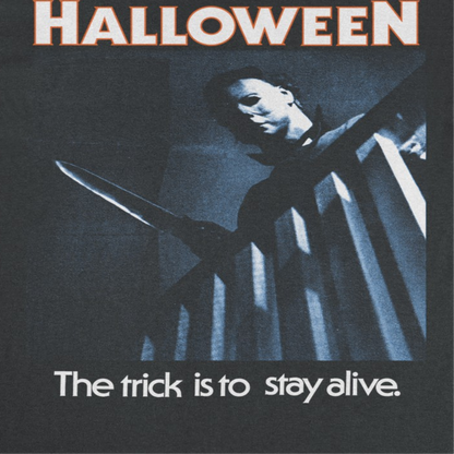 Halloween Upstairs Michael T Shirt Black Officially Licensed