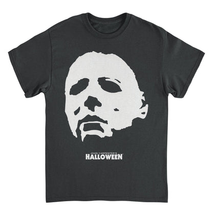 Halloween Michael Myers Mask Angle T Shirt Black Officially Licensed