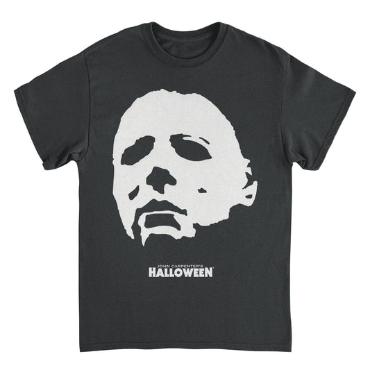 Halloween Michael Myers Mask Angle T Shirt Black Officially Licensed