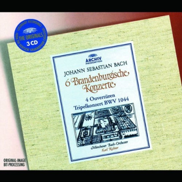 Nicolet / Hetzel / Munich Bach Orch / Richter - Bach,J.S: 6 Brandenburg Ctos / 4 Ouvertures  Music CD