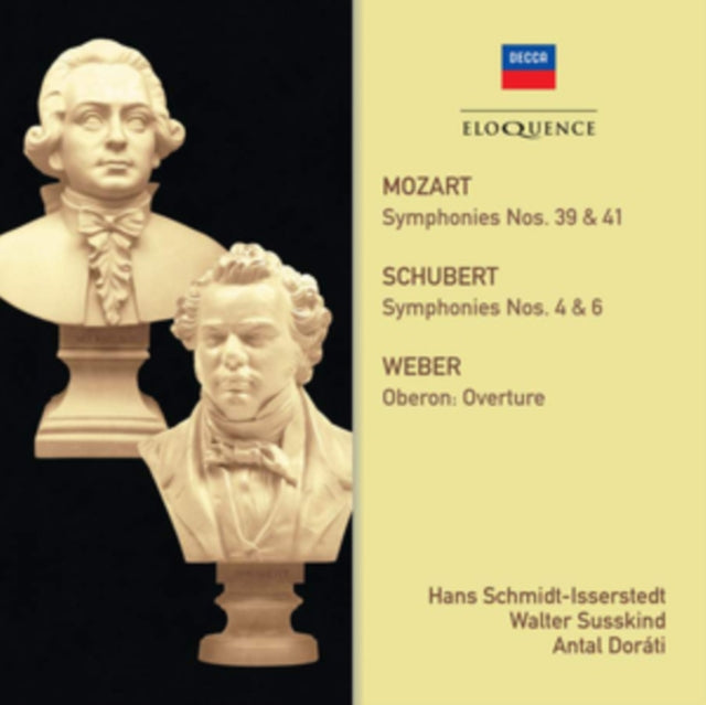 Hans; Walter Susskind; Lso Schmidt-Isserstedt - Mozart, Schubert: Symphonies  Music CD