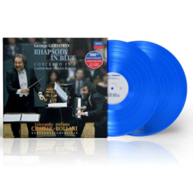 Riccardo; Stefano Bollani & Gewandhausorche Chailly - Rhapsody In Blue (Blue Vinyl/2LP) Vinyl Record
