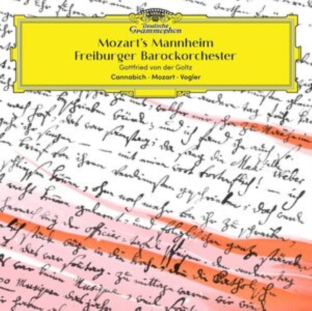 Freiburger Barockorchester; Gottfried Von Der Goltz - Mozart's Mannheim Music CD