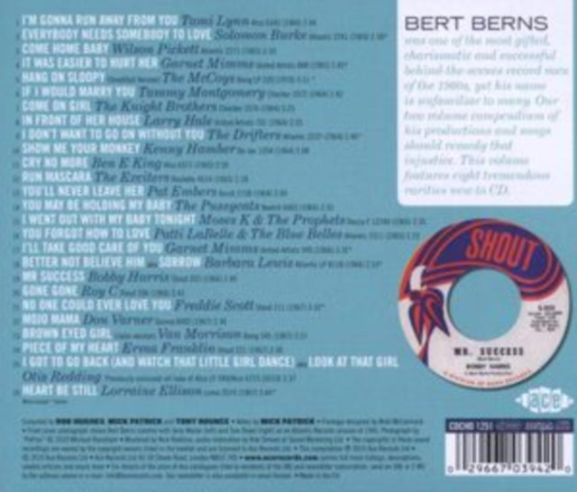 Various Artists - Bert Berns Story Mr Succes 2: 1964 - 1967 / Var  Music CD