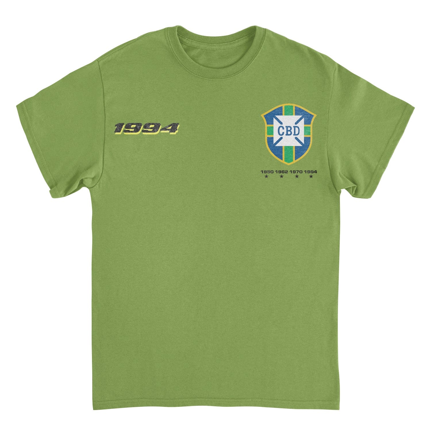 Toffs Retro Soccer Futbol CBD Toffs Mens T Shirt Kiwi Green Officially Licensed